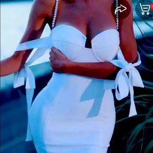 Size LARGE bandage dress.